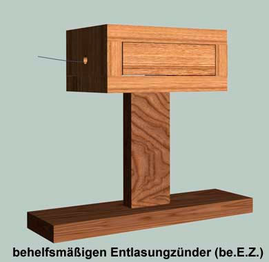 Вспомогательный разгрузочный взрыватель неизвлекаемости Е Зет (behelfsmaessigen Entlastungzuender (be.E.Z.))