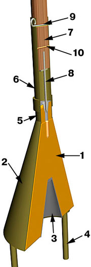 Противотанковая ударная мина Ni05 (Lunge Mine Ni05)
