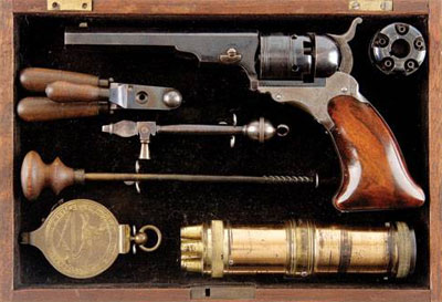 Colt Patterson 1836 года. Пятизарядный капсюльный револьвер калибра .36