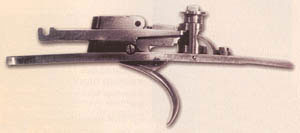 Трехнажимной односпусковой механизм Д. Робертсона (патент № 22.894 от 26 ноября 1894 г.)