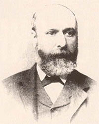Джон Робертсон (1839-1917) - владелец компании BOSS & Co, оружейник, изобретатель. Фотография 1891 г, Лондон