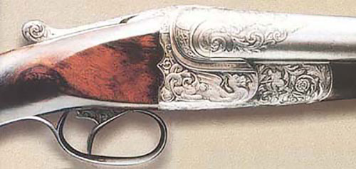 Первое выставочное ружье «Святой Георгии», законченное в 1903 году к всемирной выставке в Сент-Луисе (США, 1904 г.)