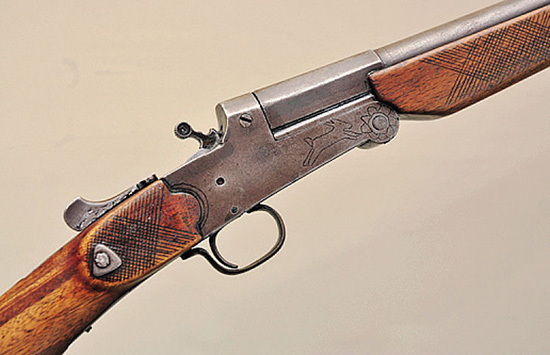 Первое одноствольное ружье Селала Йоллу, изготовленное им в 60-е годы прошлого века