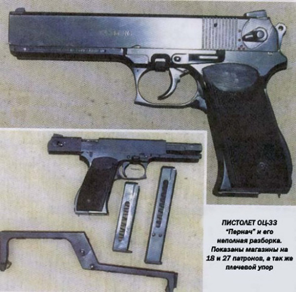 Пистолет «Пернач» ОЦ-33