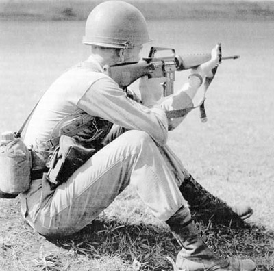 Испытания 5,56-мм штурмовой винтовки AR 15 в американской армии. Начало 1960-х годов