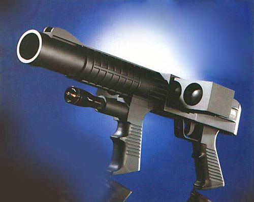 37-мм гранатомет MR 35 PUNCH фирмы Manurhin для стрельбы резиновыми шариками