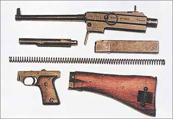 7,65-мм пистолет-пулемет образца 1938 г. MAS-38
