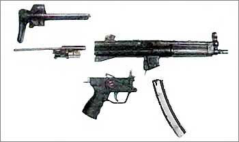 Немецкий 9-мм пистолет-пулемет МР-5