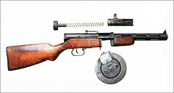 7,62-мм пистолет-пулемет ППД обр. 1940 г