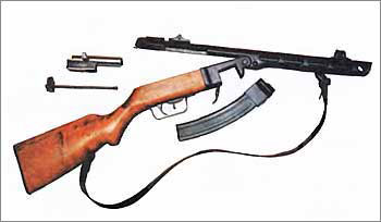 7,62-мм пистолет-пулемет обр. 1941 г. Шпагина ППШ