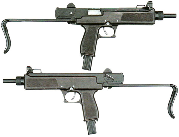 Ранняя модификация АЕК-919: вид справа и вид слева