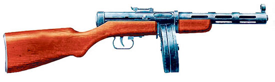 7,62-мм пистолет-пулемет системы Дегтярева обр. 1940 г. (ППД-40)