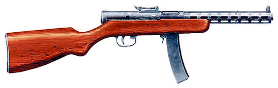 7,62-мм пистолет-пулемет Дегтярева обр. 1934 г. (ППД-34)