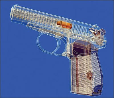 Схема пистолета ПМ