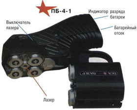 Пистолет ПБ-4-1