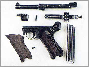9-мм самозарядный пистолет Парабеллум (П-08)