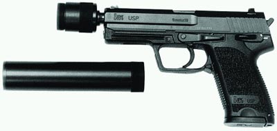 9-мм пистолет USР.9 с глушителем Brugger & Thomet «Impuls II»