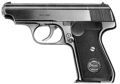 7,65-мм пистолет «Зауэр» 38 Н (без флажкового предохранителя)