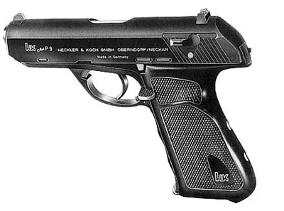 9-мм пистолет Hеckler und Koch P.9