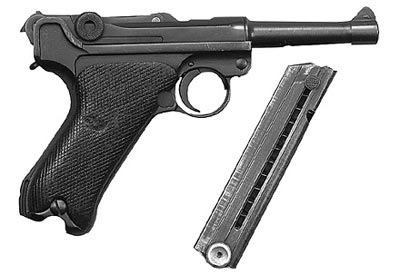 9-мм пистолет «Парабеллум» Р.08 выпуска 1939-1942 годов
