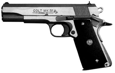Пистолет Кольт М 1911А1 правительственная модель Mk IV, Series 80