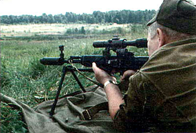 «Снайперский автомат» СВУ-АС – нечто среднее между снайперской винтовкой и ручным пулеметом