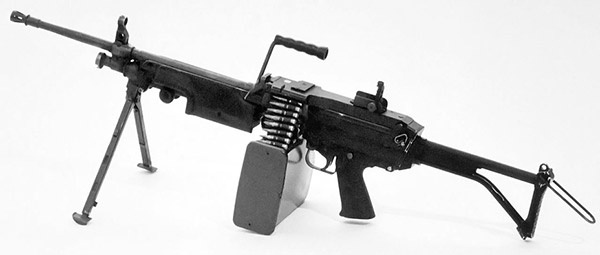Ручной пулемет M249 FN MINIMI