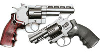 Пневматические револьверы Gletcher SW B25 и SW B4