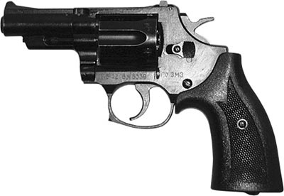 9х18 револьвер Стечкина - Авраамова (РСА) «Кобальт» (ТКБ-0216) ОЦ-01, изготовленный в ПО «Златоустовский машиностроительный завод»