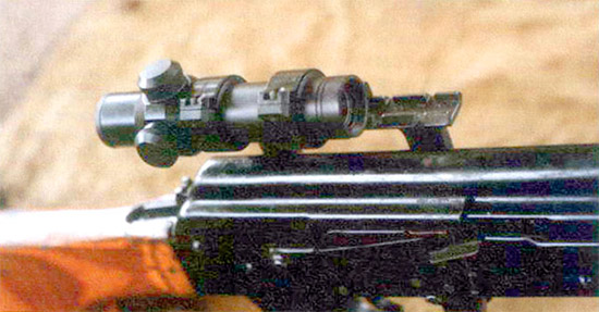 Оптический прицел ПО 3,5x17,5 может использоваться на любом оружии, имеющем планку крепления ночного прицела. Положение прицела в кронштейне регулируется