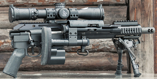 McMillan Alias CS5 — малогабаритная снайперская винтовка .308-го калибра для скрытного ношения и применения в рабочем и походном состояниях