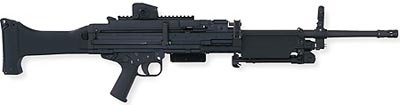 Пулемет HK MG43 со сложенными сошками