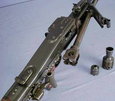 MG 42 смена ствола