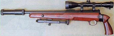 СВ-99 с пистолетной рукояткой