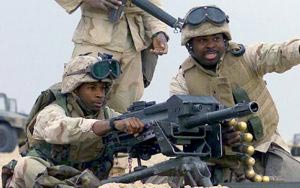 Американские солдаты с гранатометом Mk.19 mod.3
