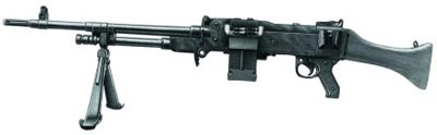 Английский единый пулемет L7A2 в качестве ручного пулемета