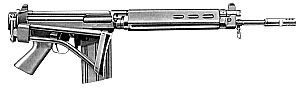 7,62-мм автоматическая винтовка FN FAL мод. 50-64