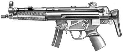 9-мм пистолет-пулемет МР.5 А3